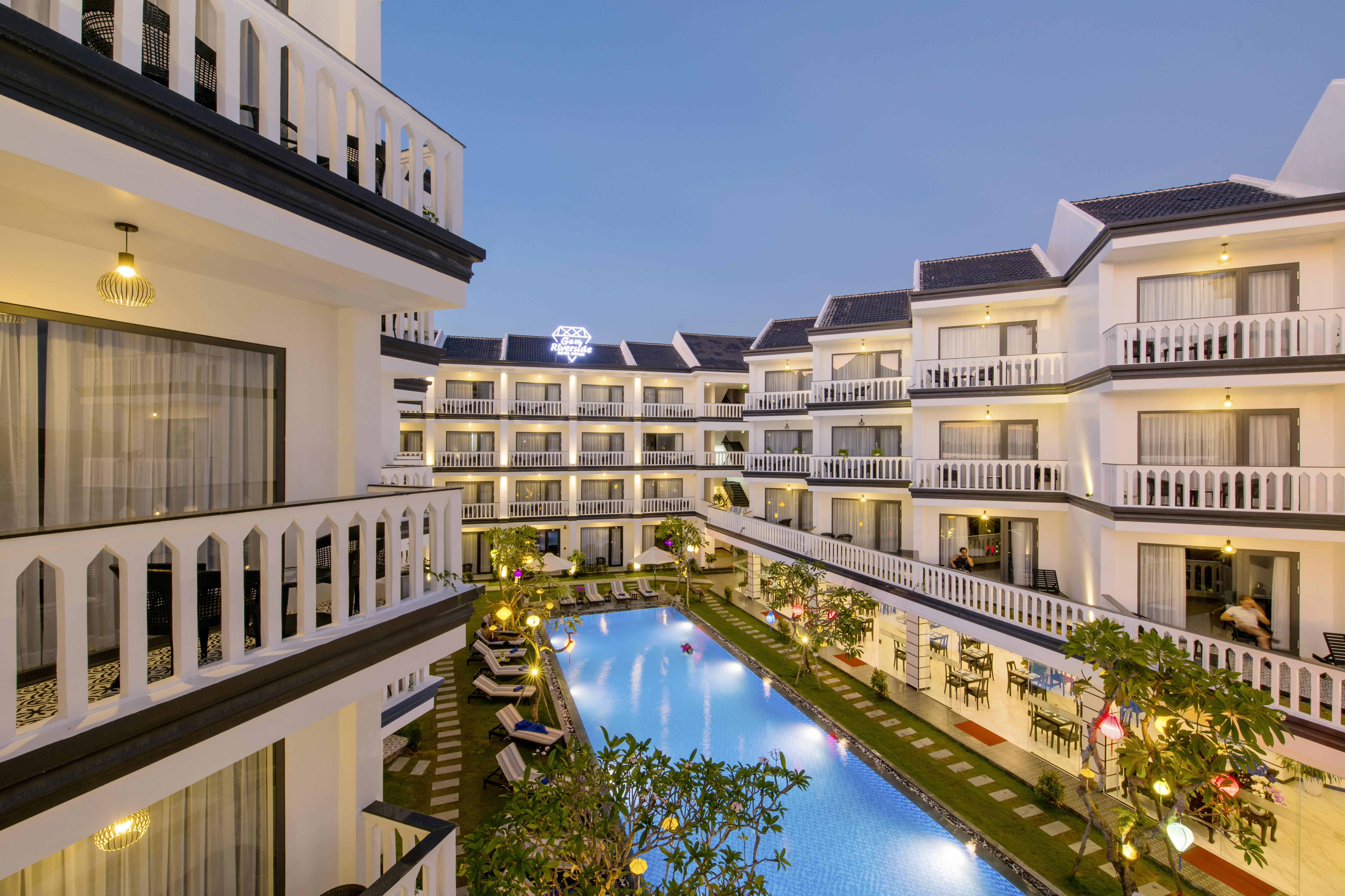 Gem Riverside Hotel Hoi An Exterior foto